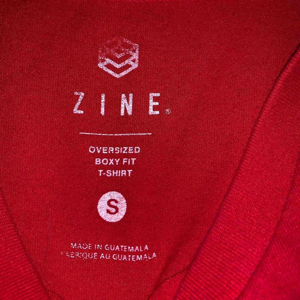 Solid Red Basic Tee